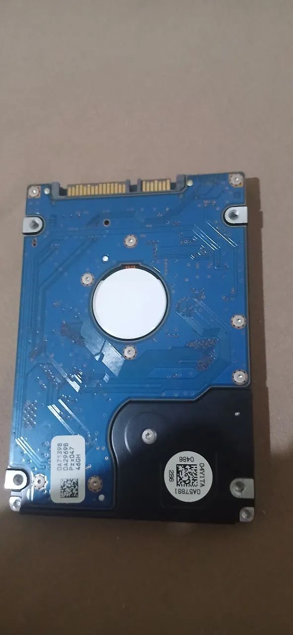 Hd de notebook de 160 gb com case de hd externo - Foto 2