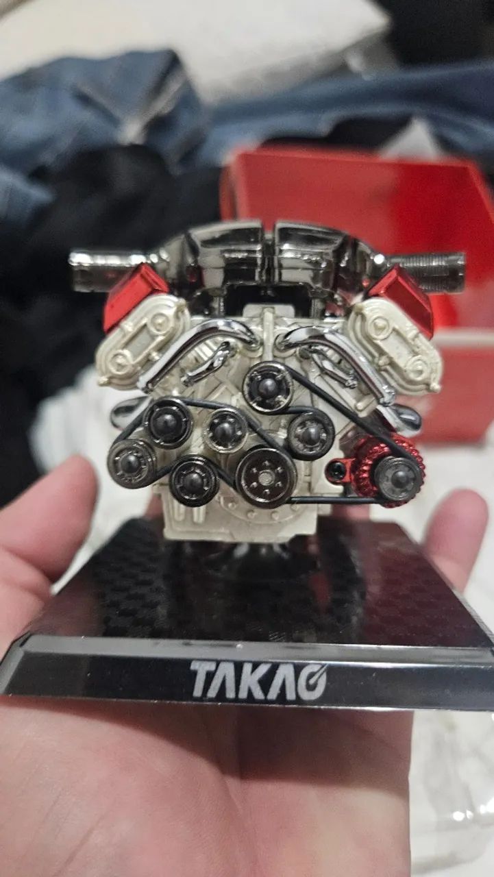 Motor v8 em miniatura - Foto 4