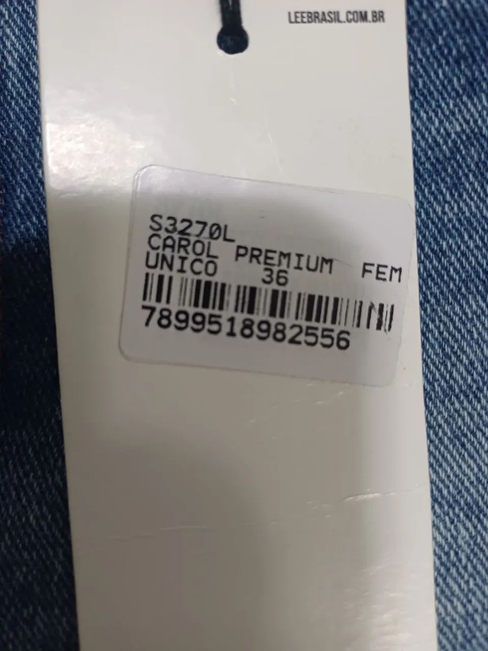 Calça jeans Lee tam 36 com etiqueta - Foto 4