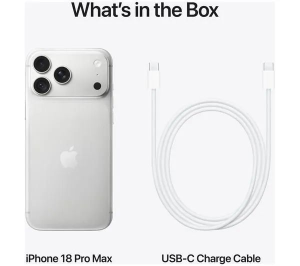 iPhone 18 pro max 256GB prata na caixa lacrada - Foto 2