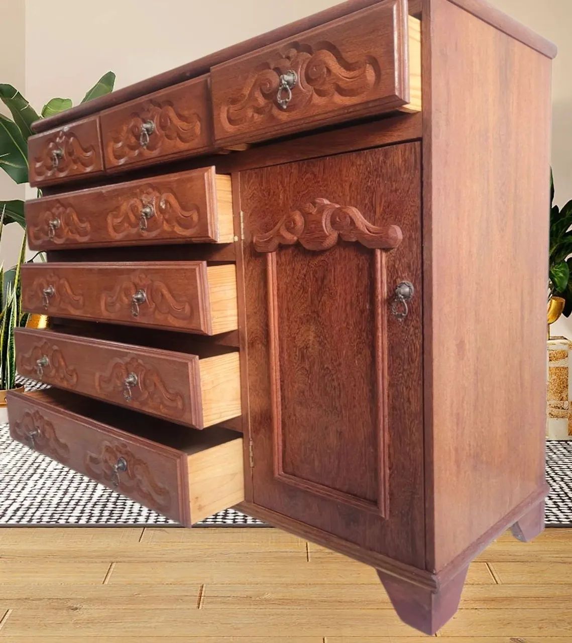 CÔMODA DE SUCUPIRA GIGANTE  - Foto 2
