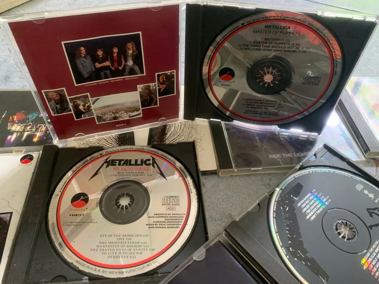 CDS Metallica importados 