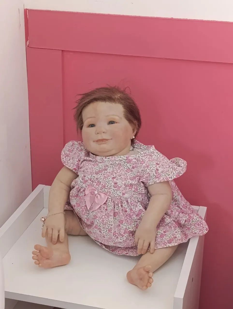 Boneca bebê reborne 