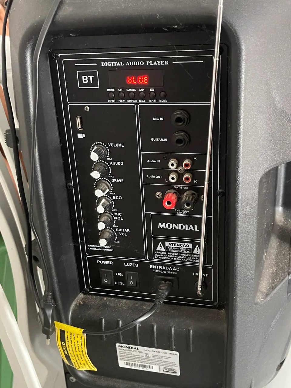 Caixa Amplificada Mondial CM 550 - Foto 5