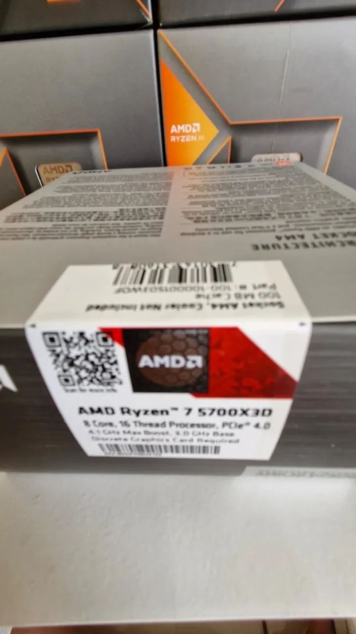 PROCESSADOR RYZEN 7 5700X3D - Foto 2