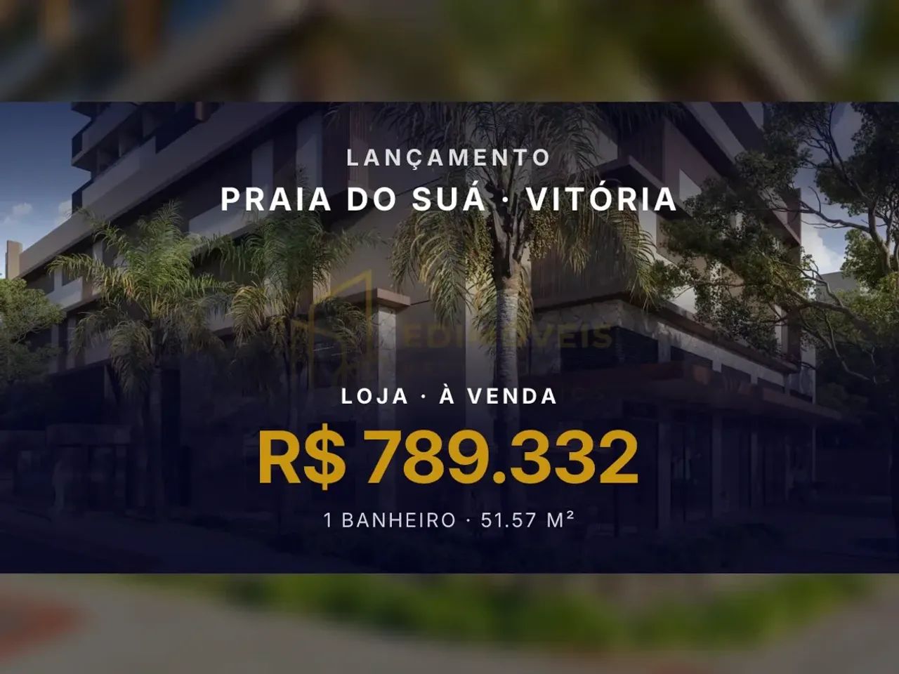 Aproveite a chance! Loja comercial na Praia do Suá