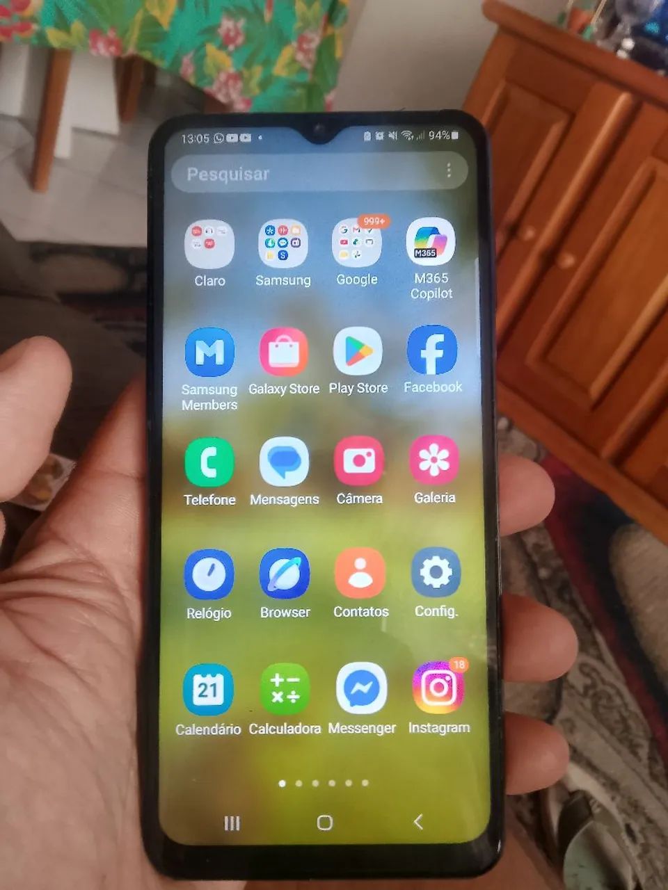 Samsung A 32 5g com NFC, aparelho usado funcionando perfeitamente. - Foto 2