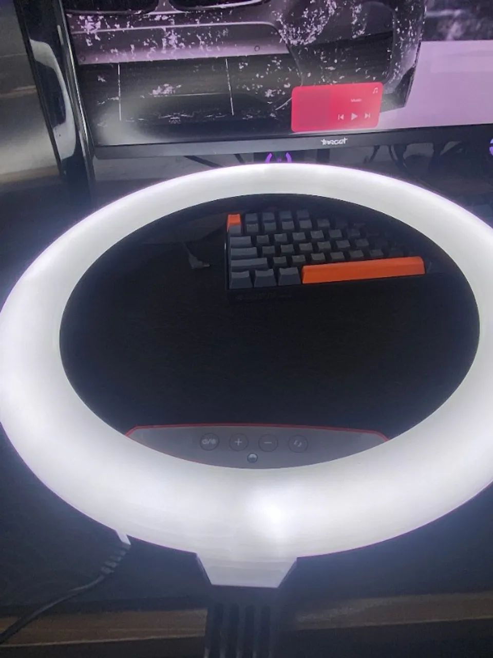 Ring Light 18" Lehmox LEY-1940 NOVA + ACESSÓRIOS - Foto 3