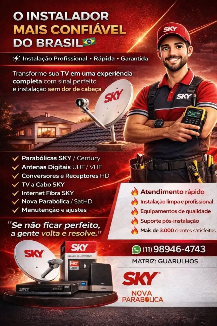 Manutenção Instalação Nova parabólica  - Foto 2