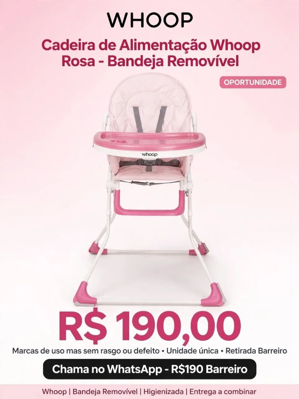 Cadeira alimentação 
