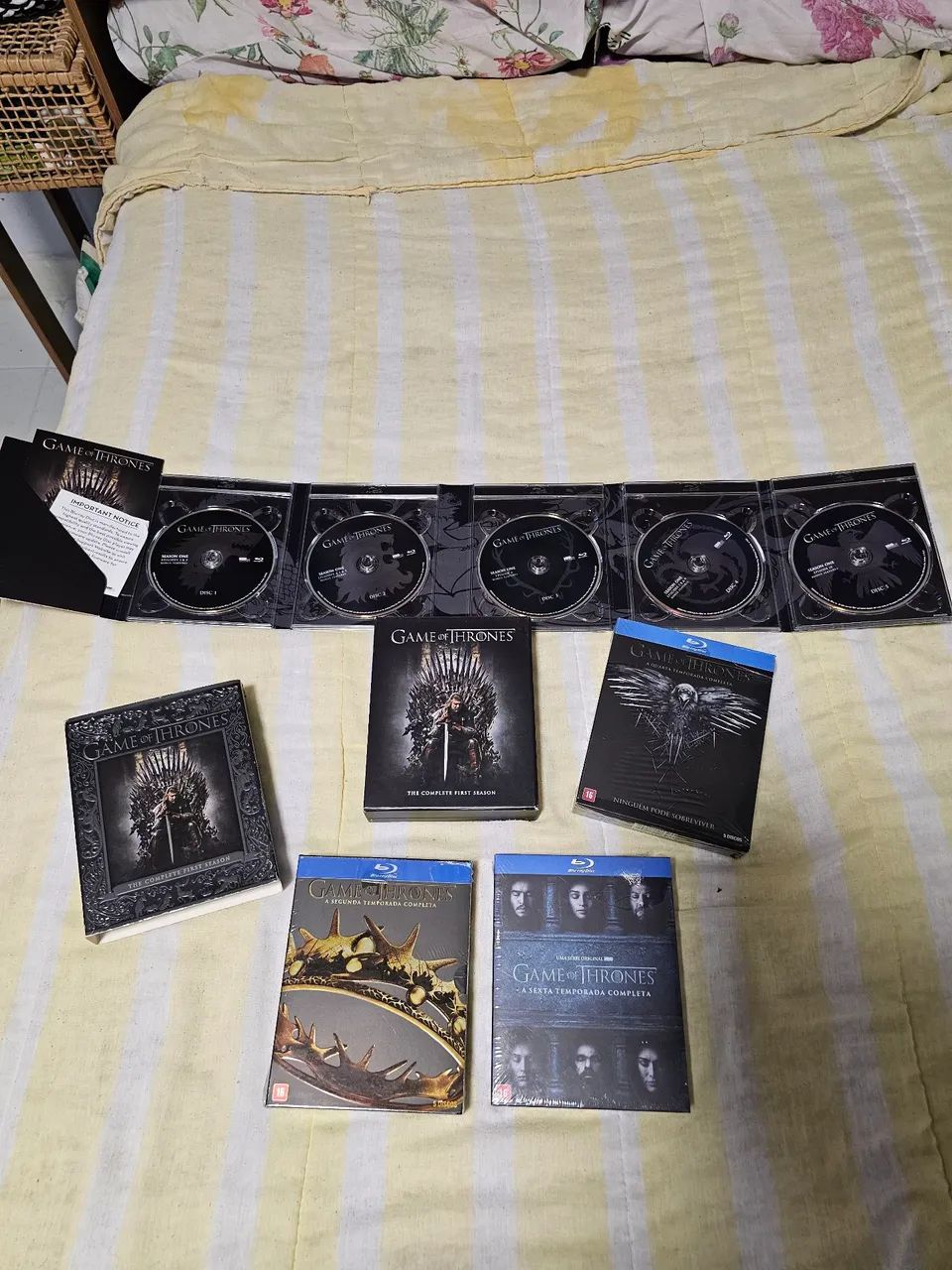 Game of Thrones - Coleção Blu-Ray 1,2,4,6 temporada - Foto 4
