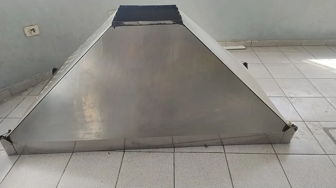 Coifa industrial em aço inox, em ótimo estado,  - Foto 3