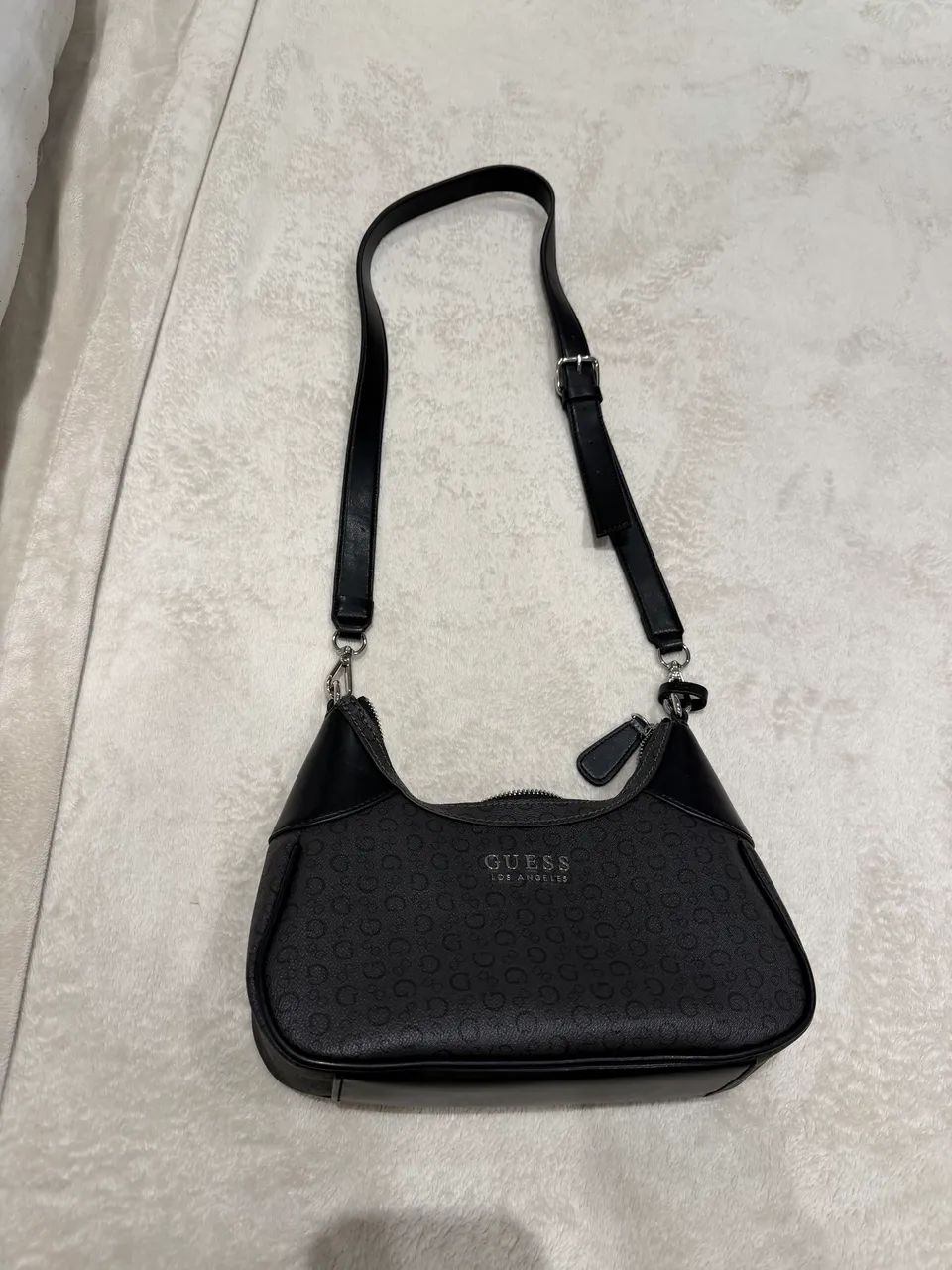 Bolsa Guess preta original transversal 