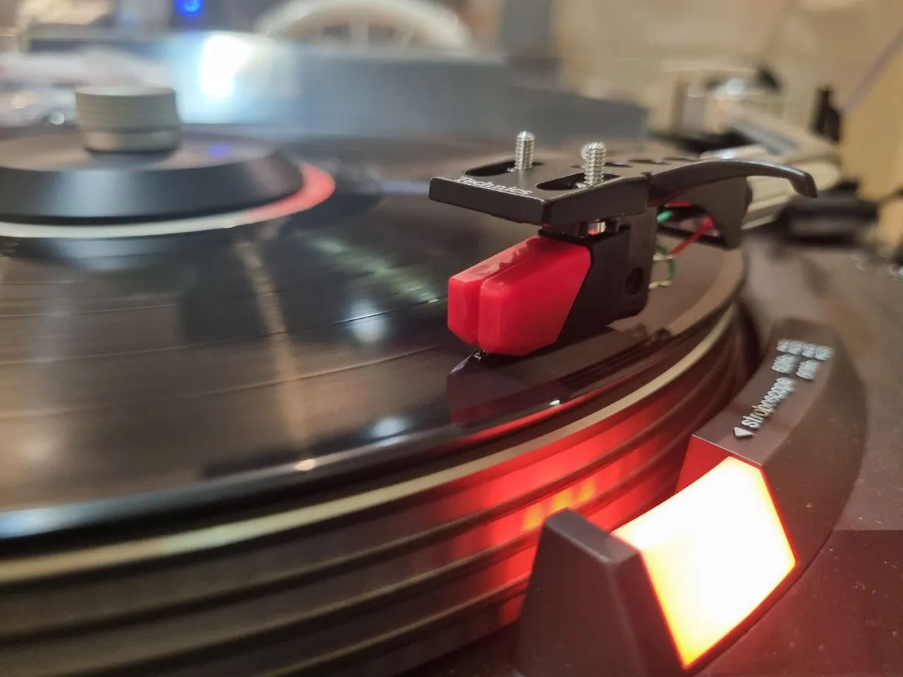 Cápsula Cartucho Technics P24 com adaptador para headshell e agulha - Foto 3