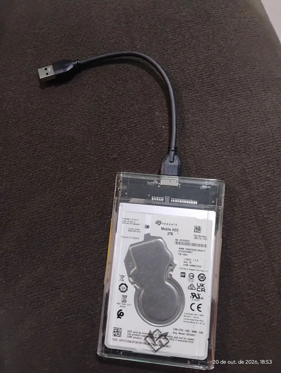 HD externo 2tb - Foto 2