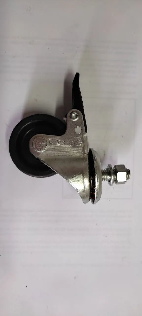 Rodízio Industrial 80kg (com e sem trava) - Foto 2