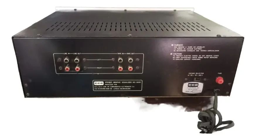 Equalizador Cce Studio 6060 (eq-6060) # (Usado) - Foto 2