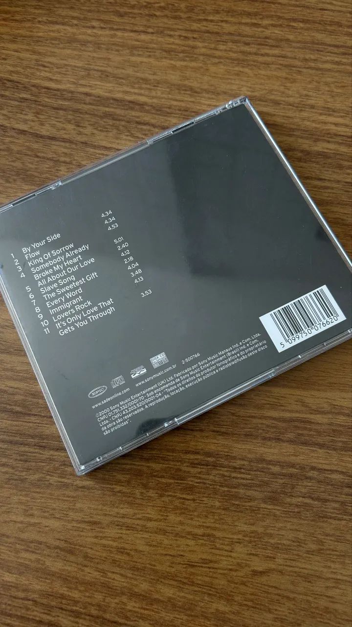 Cd Sade - Lovers Rock - Foto 3