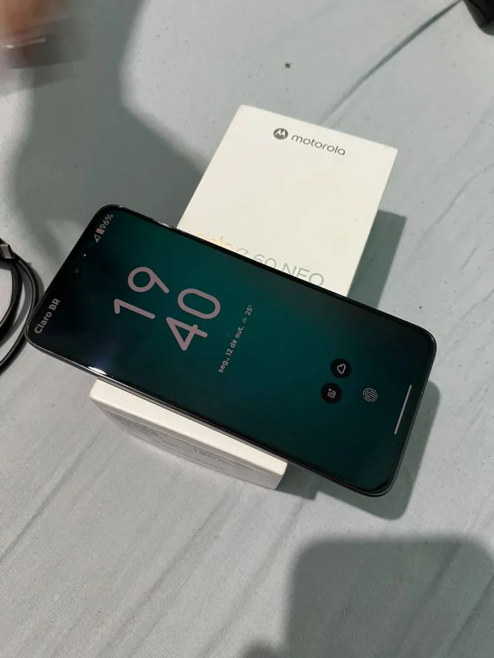 Edge 60 neo 12gb/256 RAM cinza - Foto 4