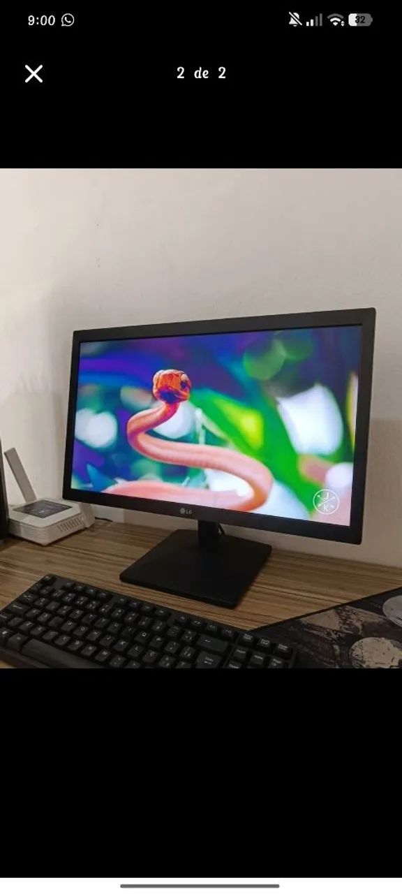 Monitor LG HD para sair rápido  - Foto 2