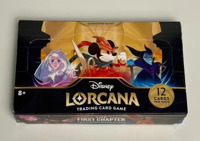 Disney Lorcana ザ・ファーストチャプター ボックスシュリンク未開封 Disney Lorcana The First Chapter Sealed Booster Box - 24 Packs