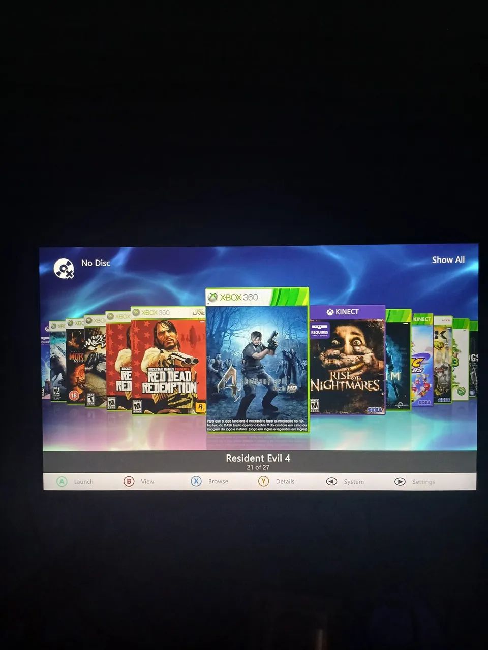 Xbox 360 HD Com jogos - Foto 3