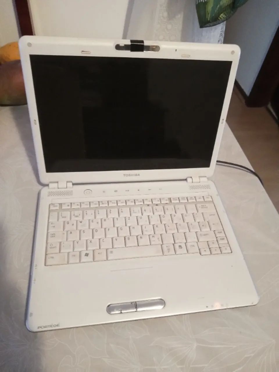 Notebook Toshiba Core 2 Duo (Branco) - Foto 2