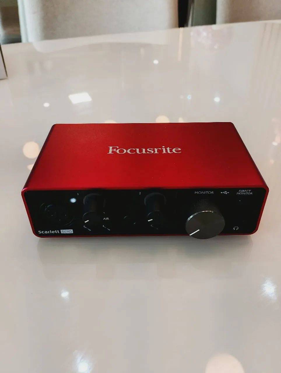 Interface de áudio Focusrite Scarlett Solo 3Gen - Foto 4