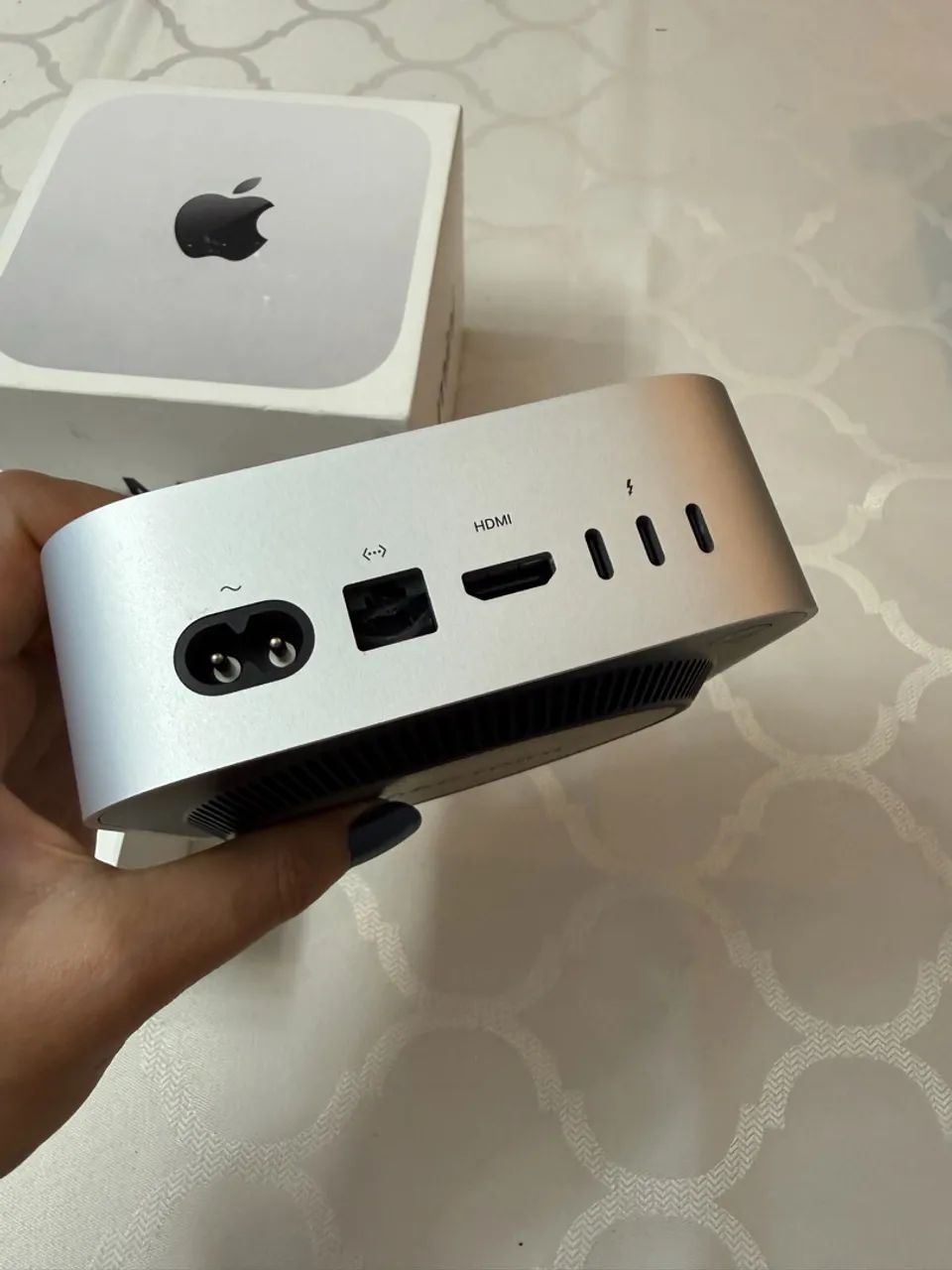 Mac Mini M4 16/256GB IMPECÁVEL COMPLETO - Foto 5