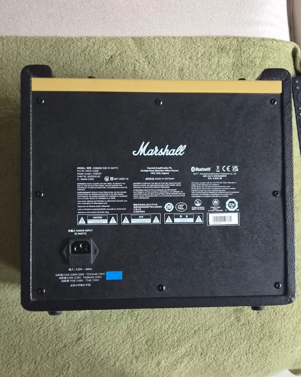 Amp marshall CODE 25 - excelente estado - Foto 5