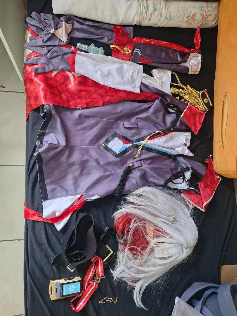 Cosplay da Topaz Honkai Starrail com peruca. - Foto 4