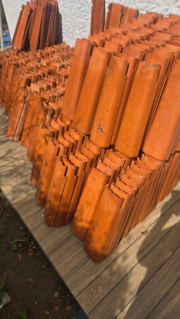TELHAS DE CERÂMICA USADAS - Foto 2