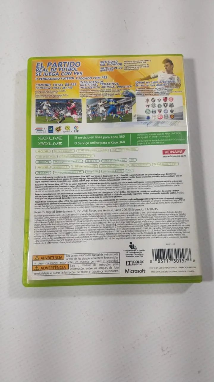 Jogo PES 2013 Original - Xbox 360 - Foto 3
