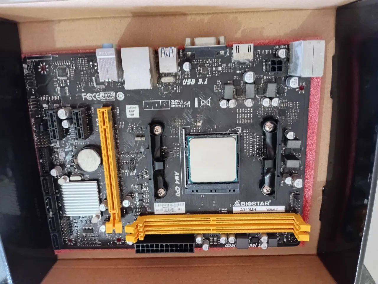 Placa Mãe com processador Ryzen - Foto 3
