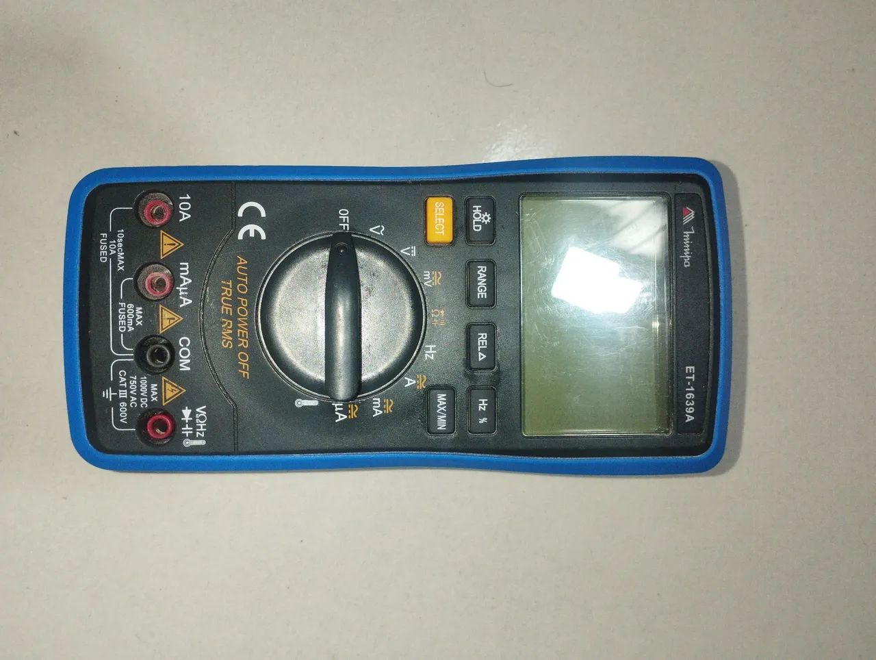 Multímetro Digital Minipa ET-1639A True RMS - Excelente Estado