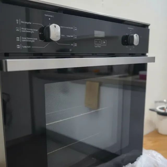 Forno De Embutir Elétrico 84 Litros Preto Brastemp - Foto 2