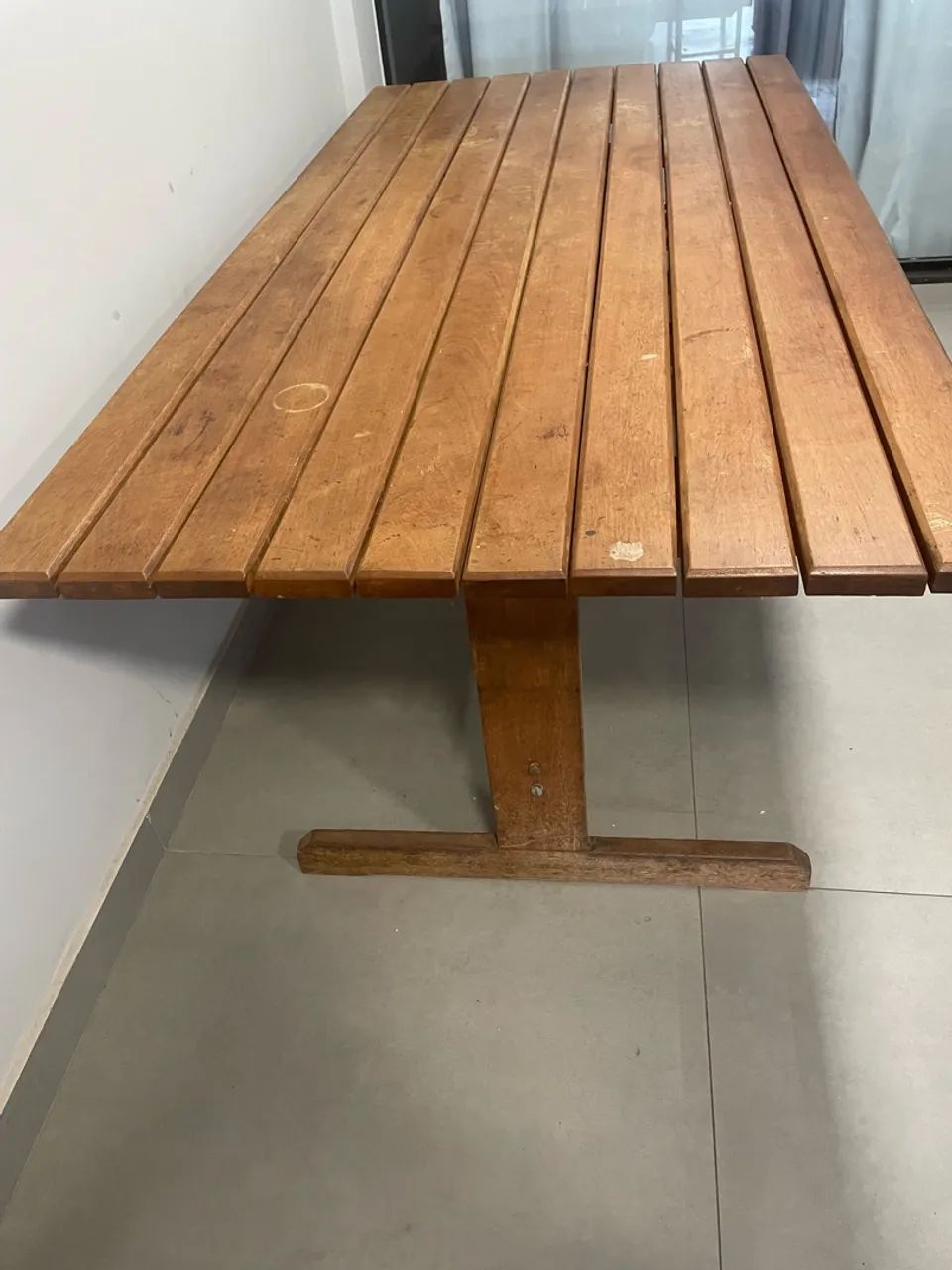 Vendo mesa madeira  usada  - Foto 2