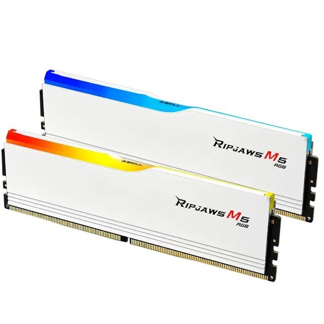 (NOVO) Memória DDR5 48GB (2x24GB) 5.200MHz G.Skill Ripjaws M5 RGB F5-5200J4040A24GX2-RM5RW - Foto 2