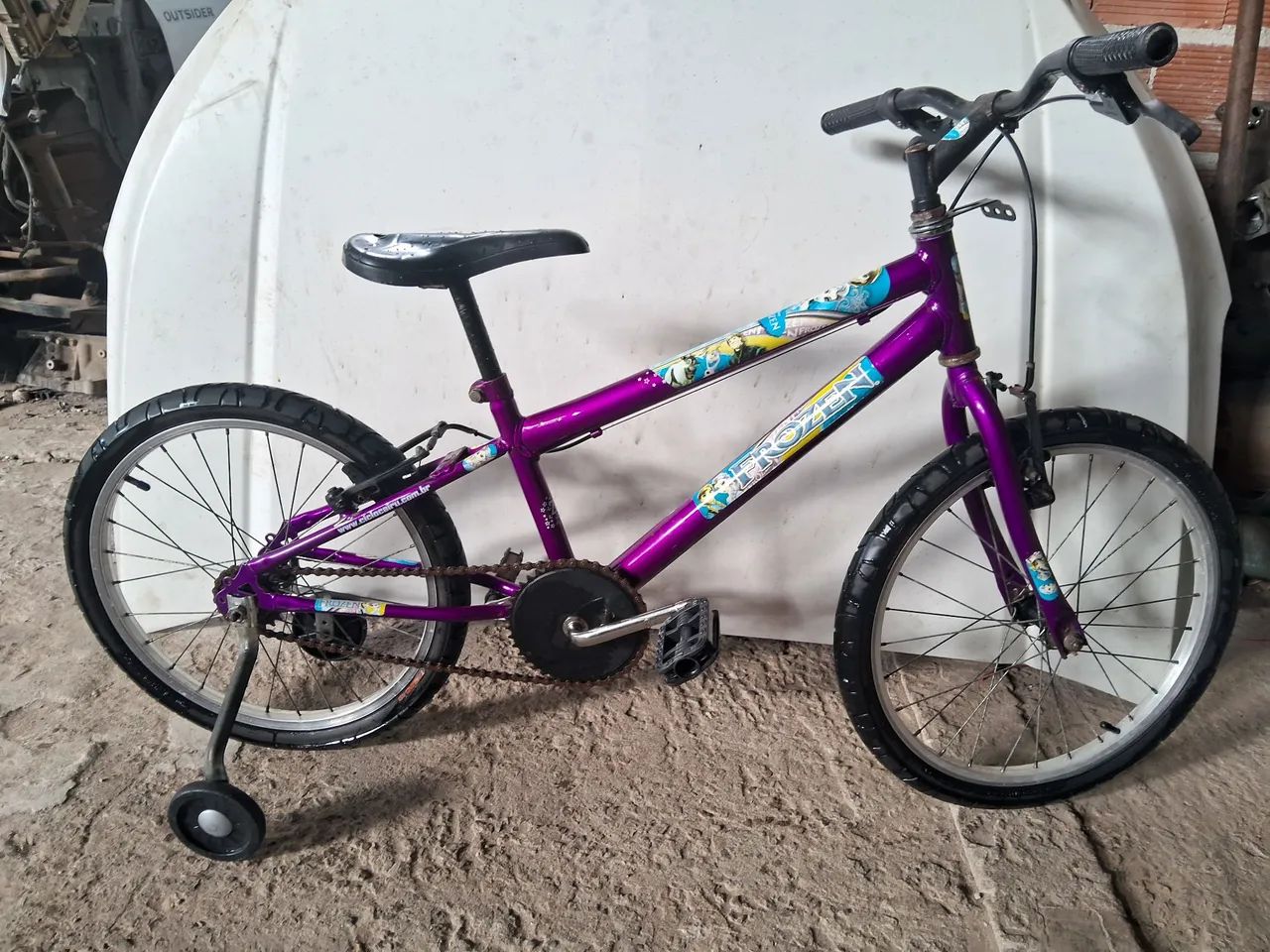 Bicicleta infantil Aro 20 Faço Entreg