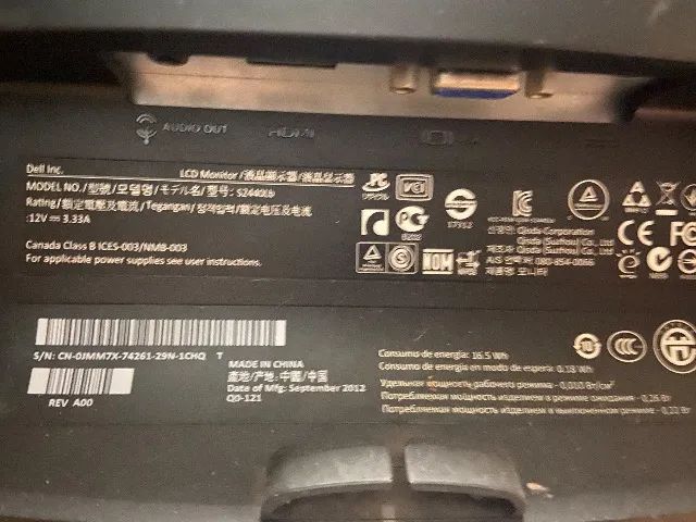 Monitor Dell S2440Lb 24? - Foto 2