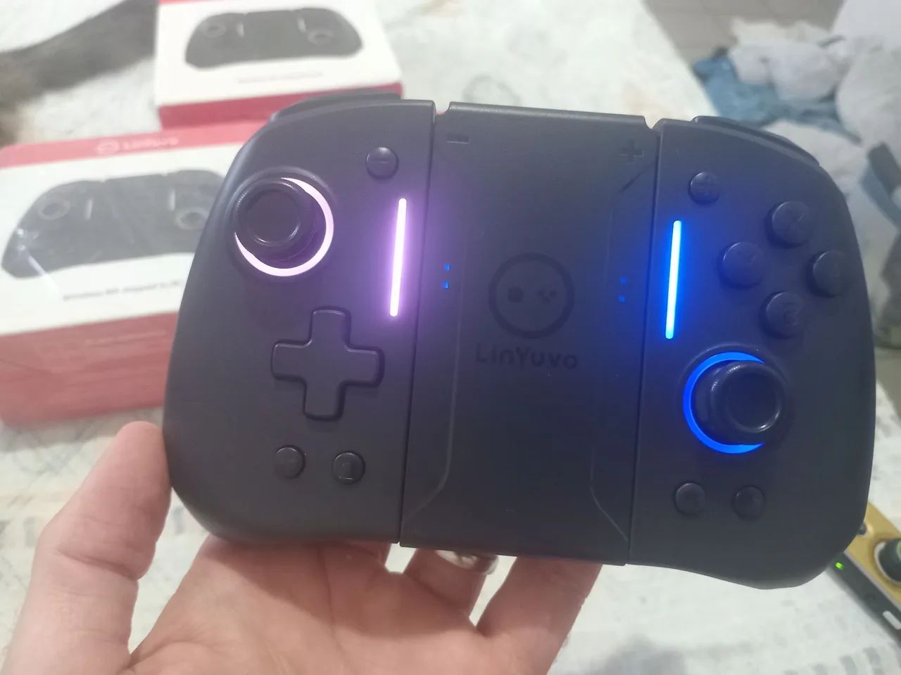 Controles joycons nintendo switch NOVOS - Foto 4
