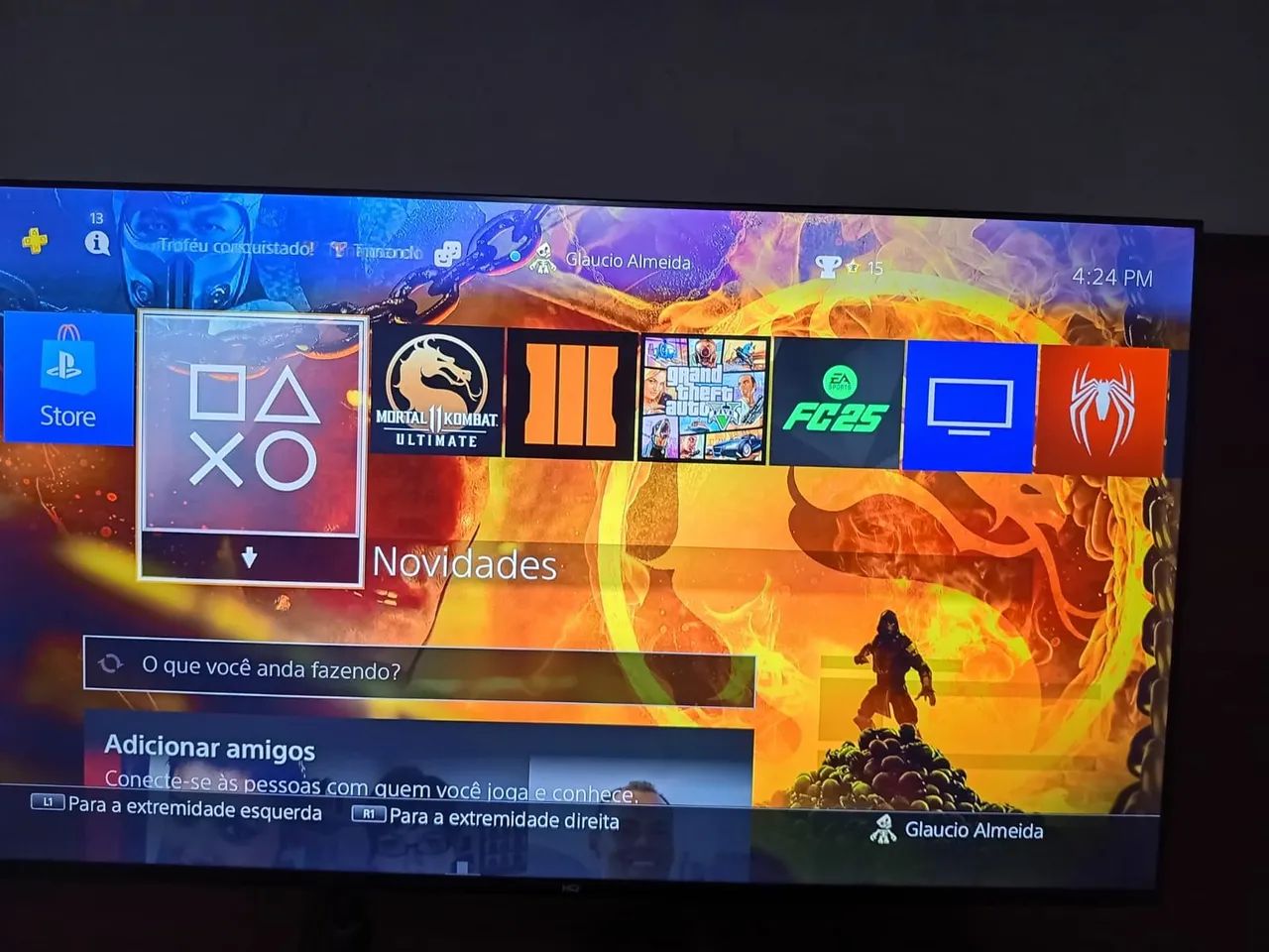 Vendo ps4 slim 1TB - Foto 3
