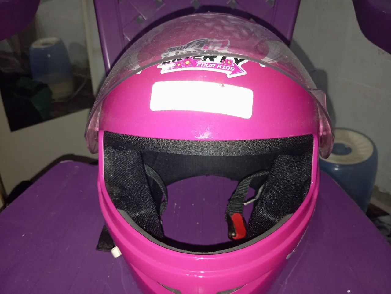 Capacete infantil tamanho 54cm - Foto 2