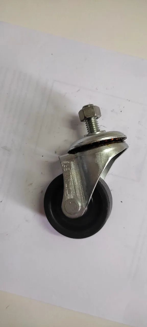 Rodízio Industrial 80kg (com e sem trava) - Foto 3