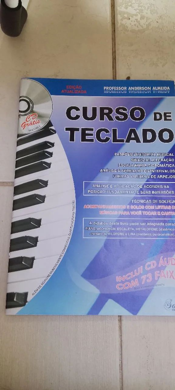 Curso de Teclado com cd volume 1