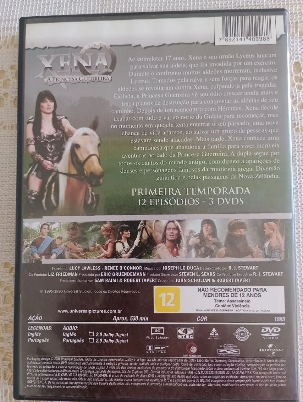 BOX/DVD - XENA-A PRINCESA GUERREIRA-PRIMEIRA TEMPORADA  - Foto 2