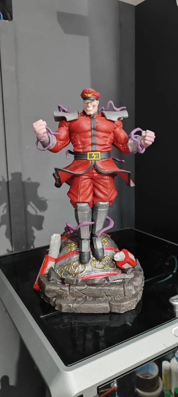 M Bison - street fighter - action figure - Foto 5