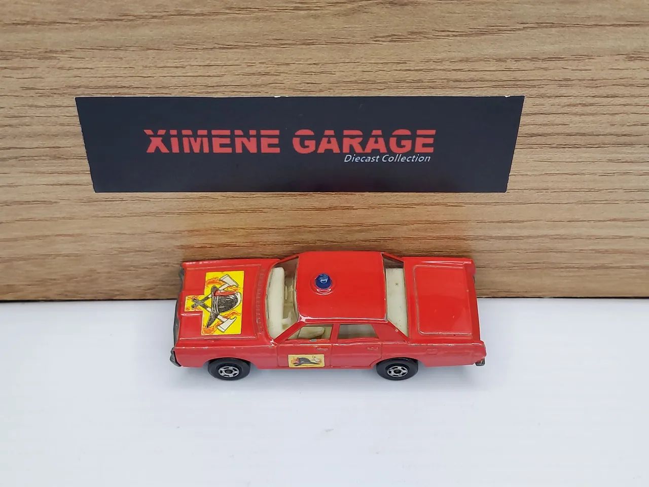 Matchbox Lesney Cougar Fire Chief Car Superfast  - Foto 3