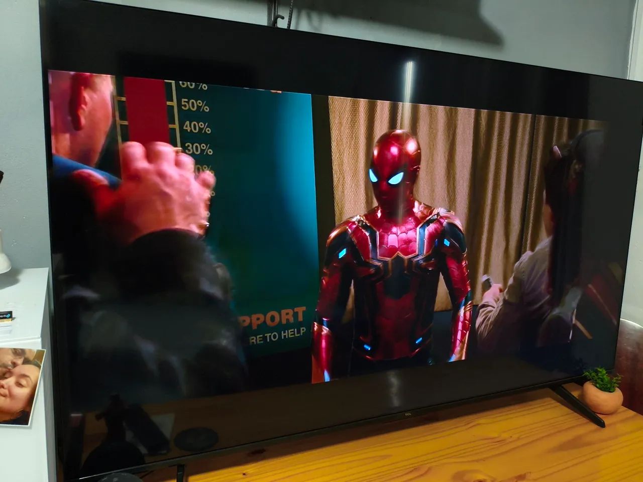 Tv TCL 55 polegadas QLed 4k