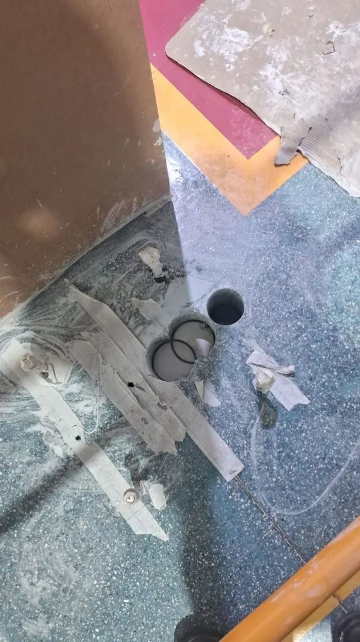 furos em concreto